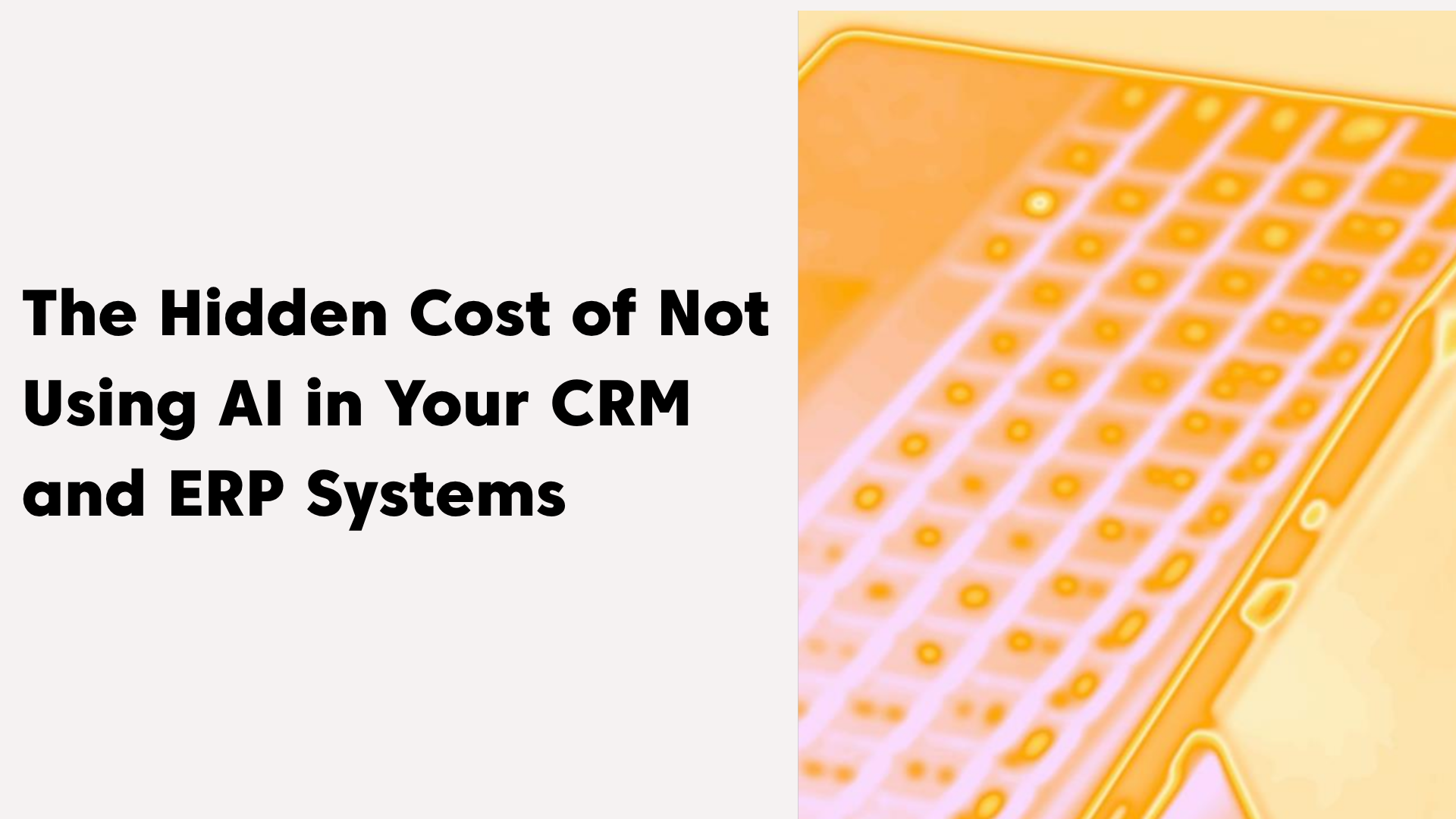 CRM and ERP