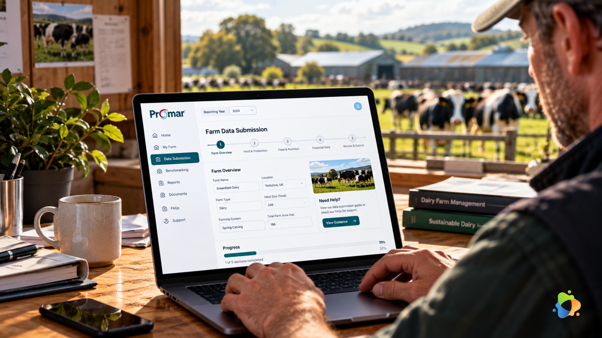 Promar farmer data submission portal